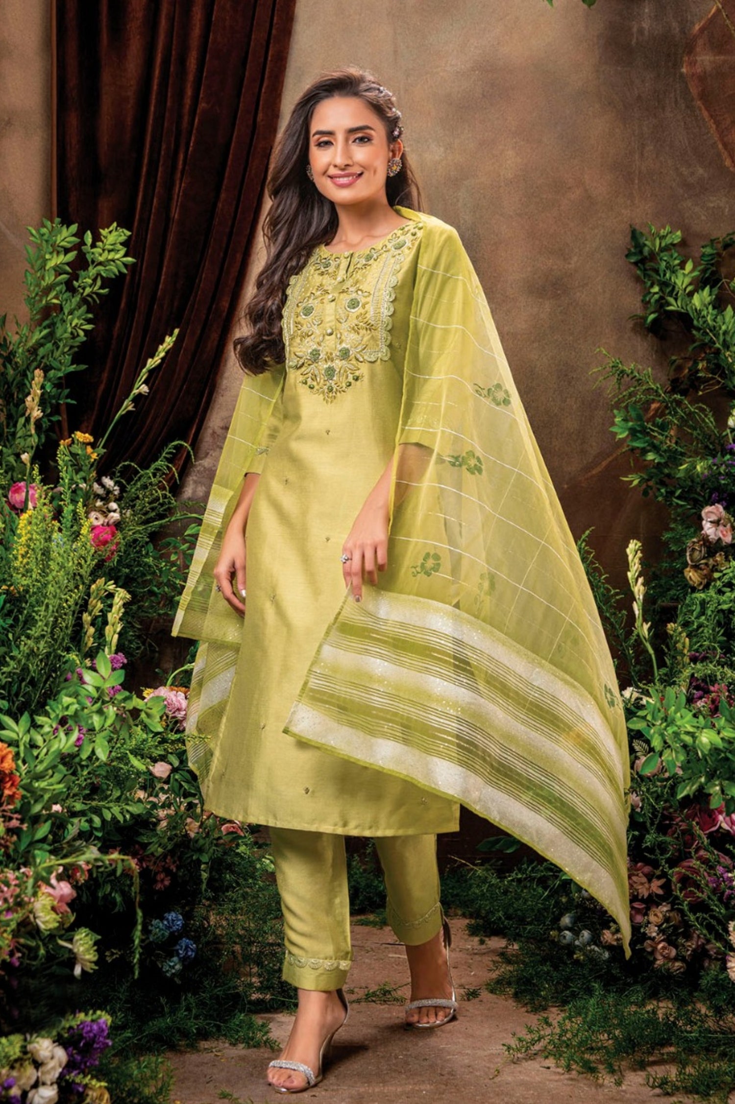 Green Kurti – Chandani