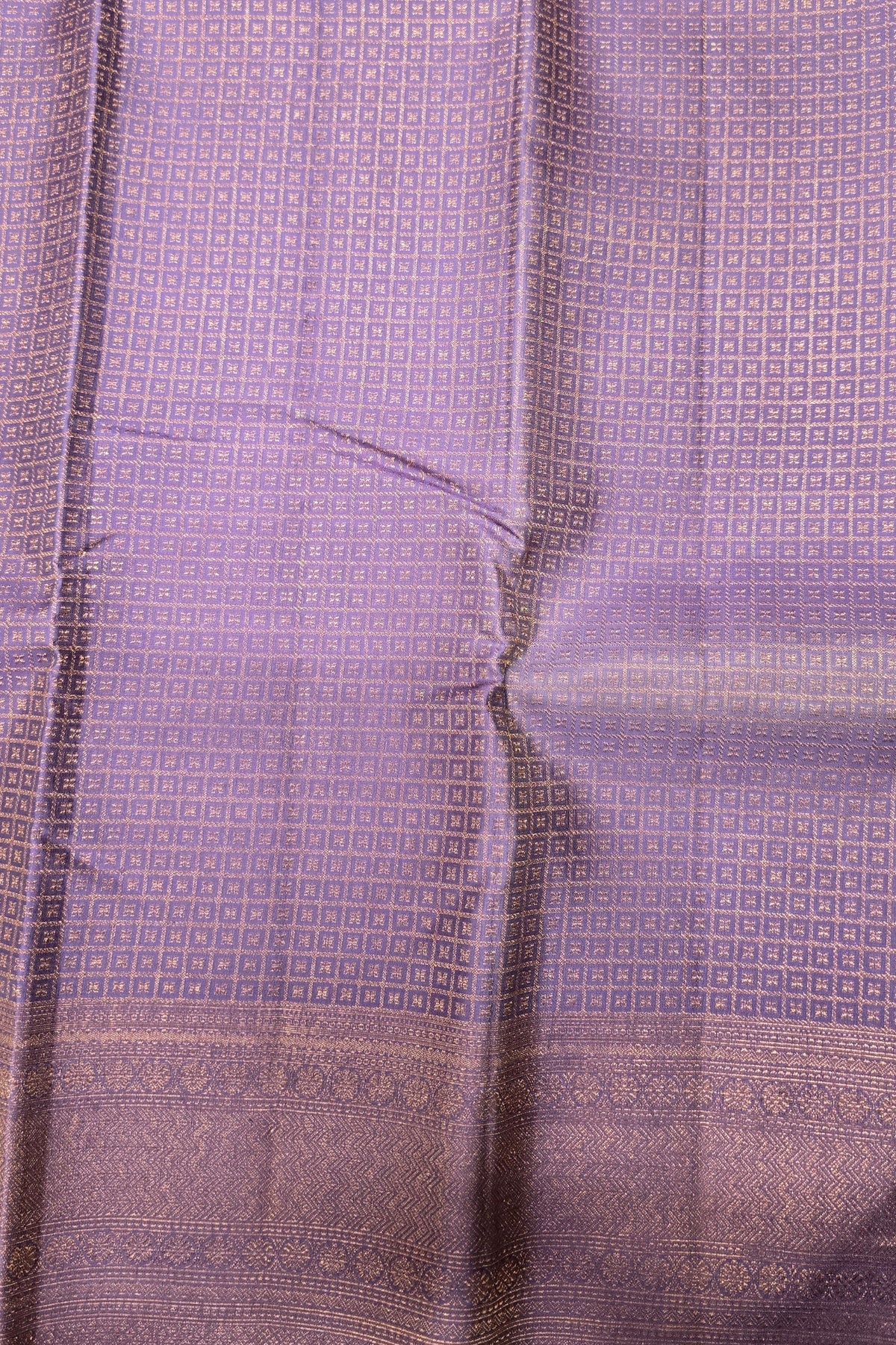 Purple Kanchipuram Silk Saree – Royal & Elegant
