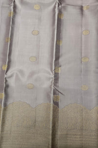 Lavender Kanchipuram Silk Saree – Soft & Graceful