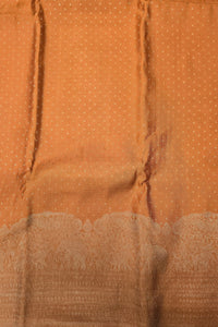 Saddle Brown Kanchipuram Silk Saree – Rich & Classic