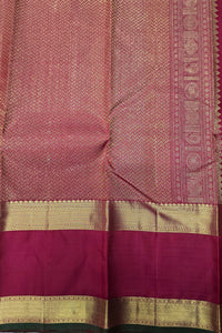 Maroon Kanchipuram Silk Saree – Rich & Regal