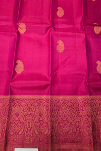 Majestic Maroon Kanchipuram Silk Saree