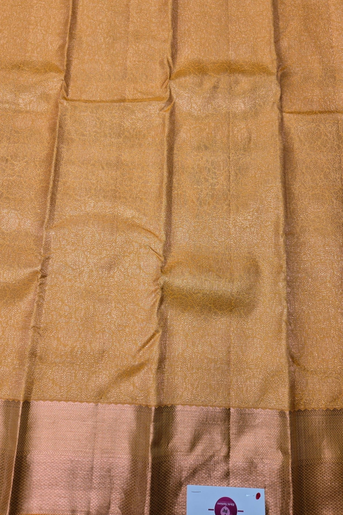 Close-up of brown fabric with visible stains