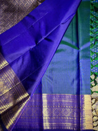 Elegant Blue Silk Saree – Classic Charm and Grace