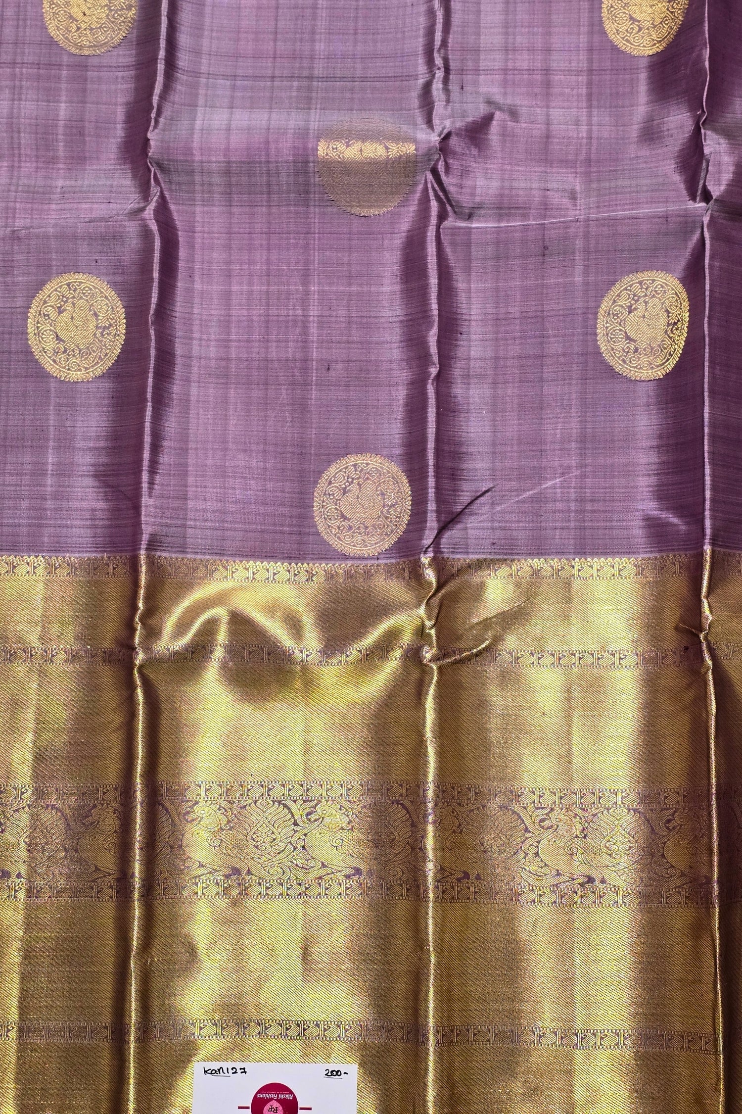 Sophisticated Taupe Grey Saree with Subtle Elegance