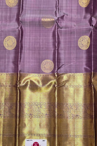 Sophisticated Taupe Grey Saree with Subtle Elegance