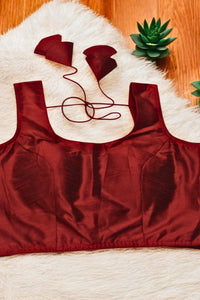 Elegant Maroon Blouse for Every Occasion