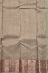 Brown fabric with a subtle pattern and border