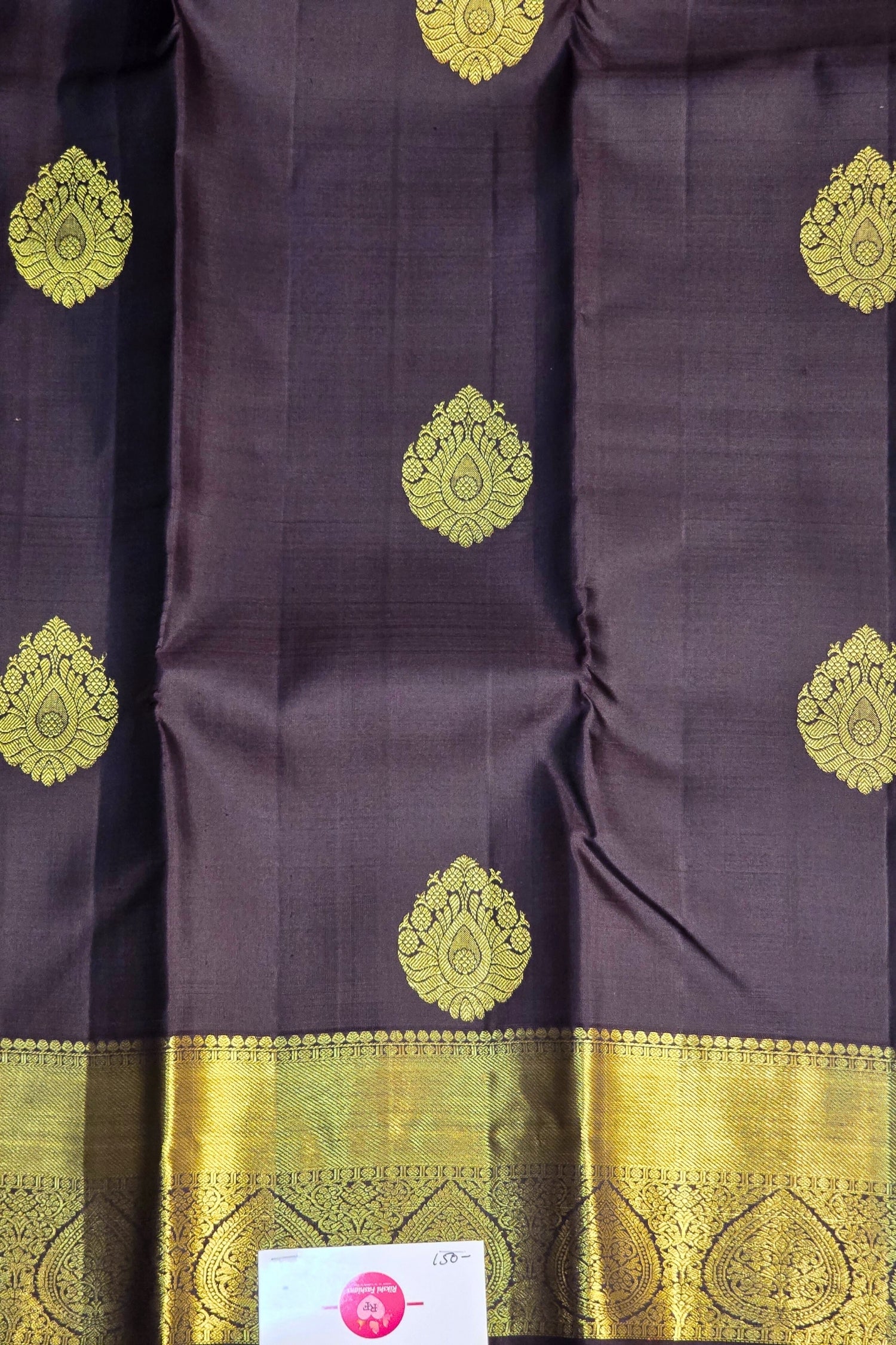 Elegant Brown Silk Saree for Festive Occasions