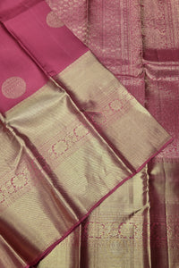 Regal Maroon Kanchipuram Silk Saree