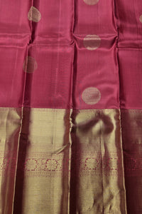 Regal Maroon Kanchipuram Silk Saree