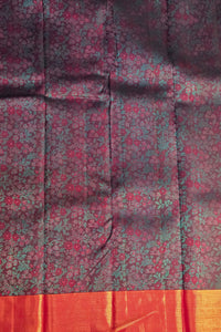 Royal Radiance – Blue and Pink Kanchipuram Silk Saree