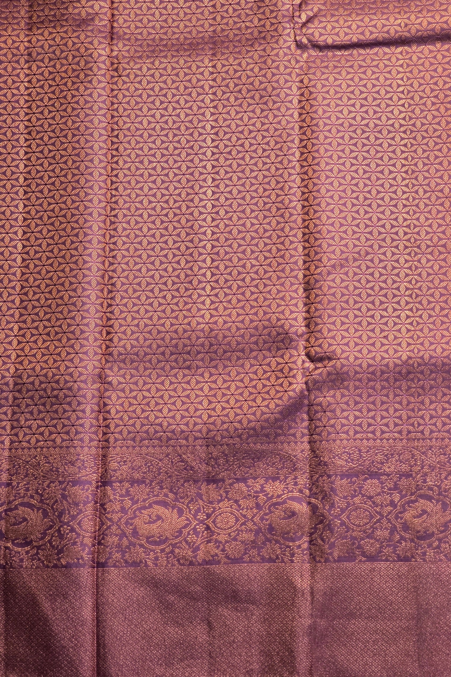 Elegant Purple Silk Saree for Festive Occasions
