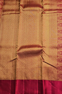 Royal Blue Full Design Kanchipuram Silk Saree
