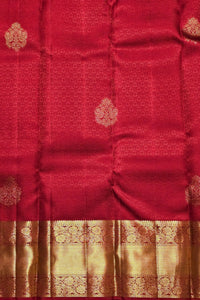 Crimson Majesty – Red Kanchipuram Silk Saree