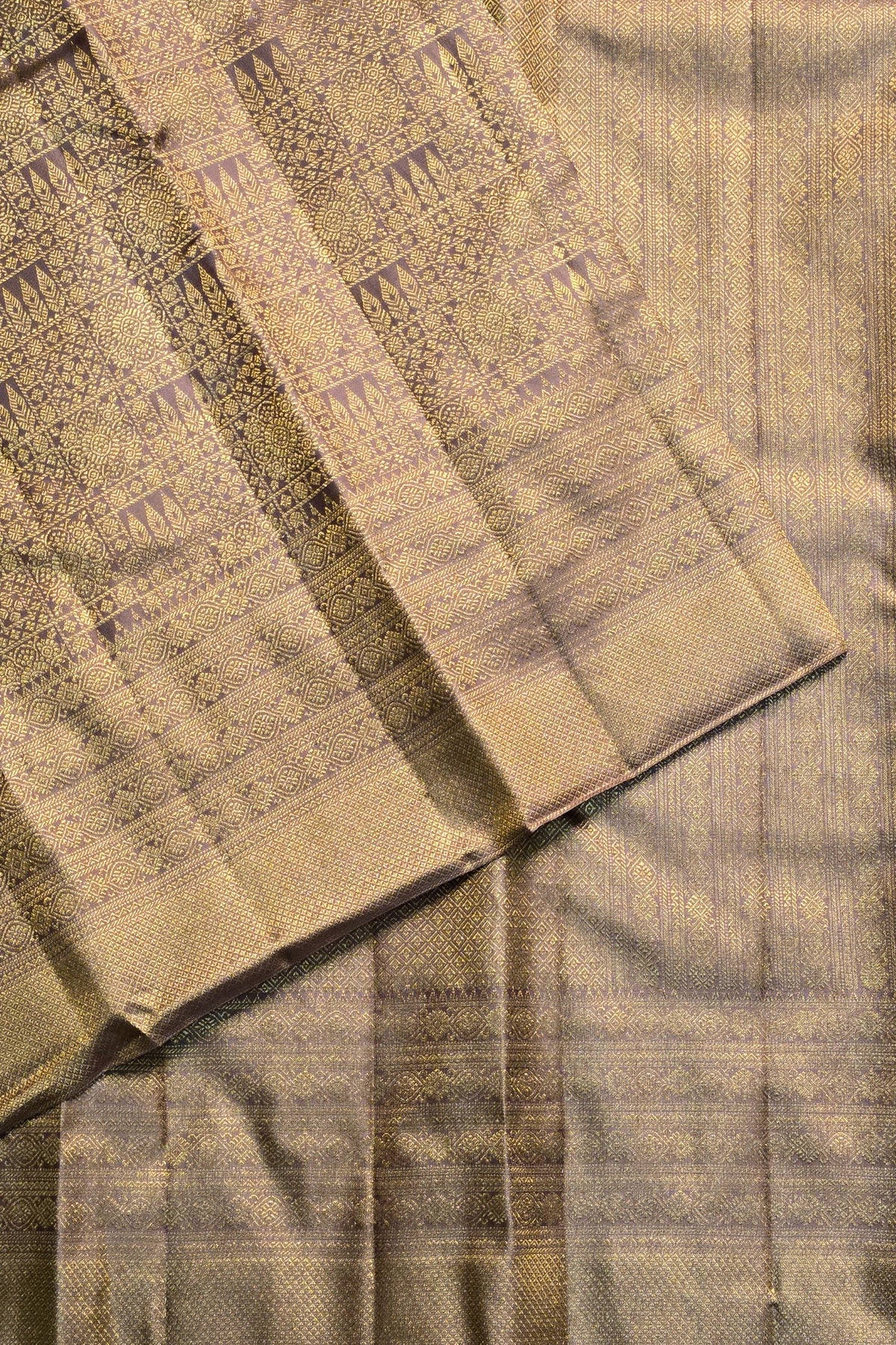 Textured fabric with intricate patterns and colors