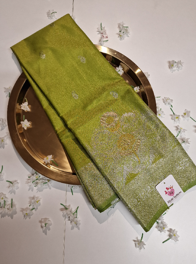 Green Soft Silk Saree